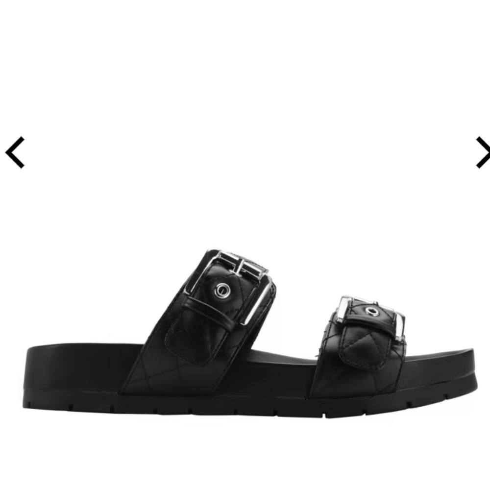 Guess Felda Quilted Buckle Sandal Size 7 New - Picture 4 of 8